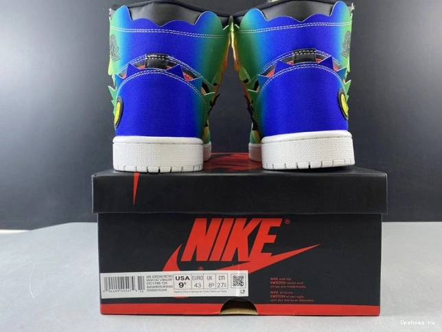 OG 1 "J BALVIN" HIGH JORDAN DC1786-125 BALVIN’S J AIR MULTI-COLOR 1104